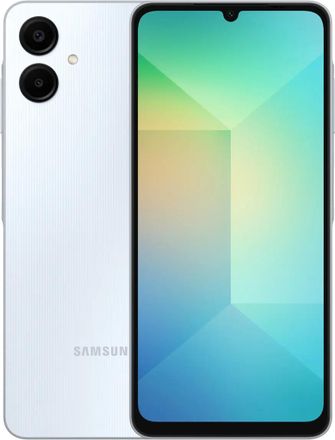 Смартфон Samsung Galaxy A06 4/128Gb, 6.7", IPS, 5000мAч, 2 nano SIM, голубой