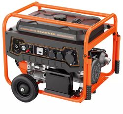 Бензиновый генератор CARVER PPG-10000R, 220/12 В, 8.3кВт