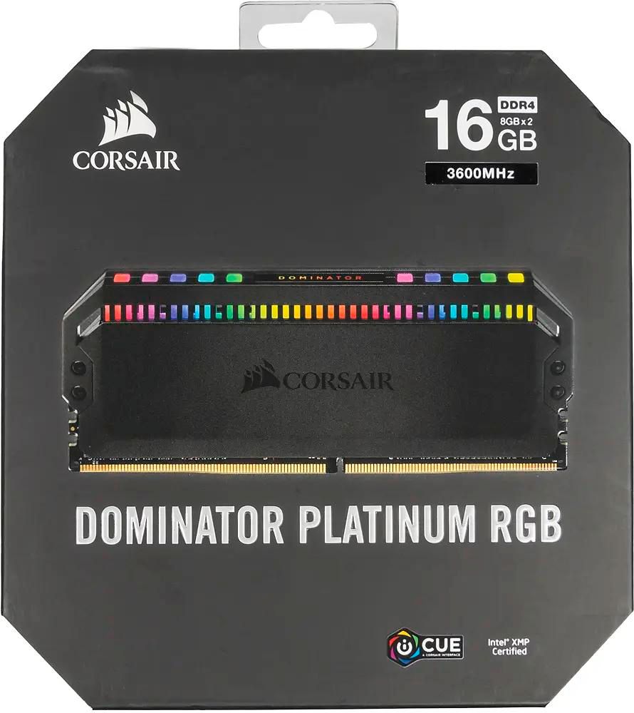 Corsair dominator on sale platinum rgb 3600