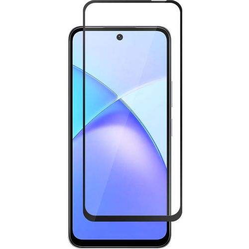 Защитное стекло для экрана BORASCO для Infinix Smart 10 антиблик, 163х75 мм, 2.5D, 1 шт, черный [75732]