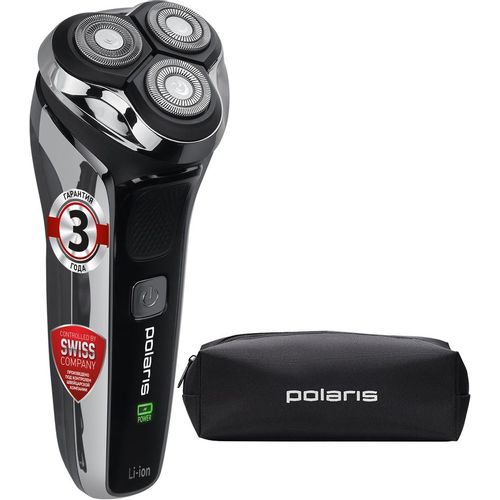 Электробритва Polaris Pro 5 blades PMR 0305R wet&dry, черный