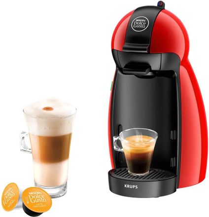 Капсульная кофеварка Krups Dolce Gusto KP100610, 1500Вт, цвет: красный [8010000350]