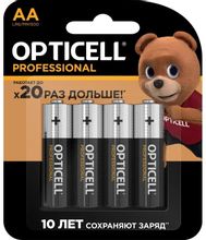 Изображение товара AA Батарейка OPTICELL Professional LR6,  4 шт.