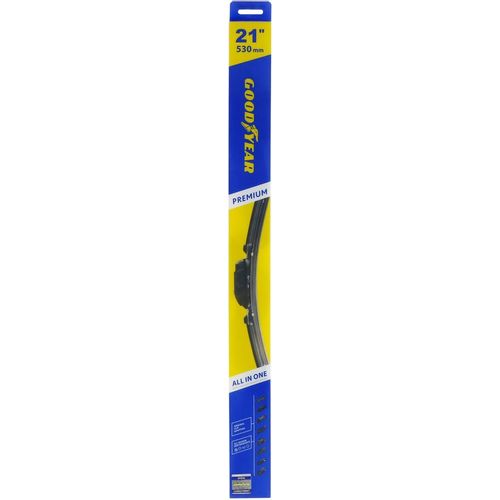 Щетка стеклоочистителя GOODYEAR Premium, 530мм/21", бескаркасная [gy000441]