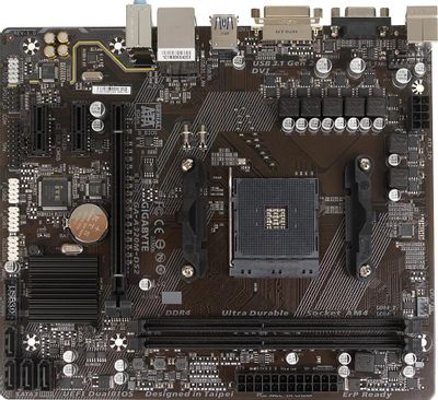 GIGABYTE GA A320M DS2 SocketAM4 AMD A320 mATX Ret M00141812
