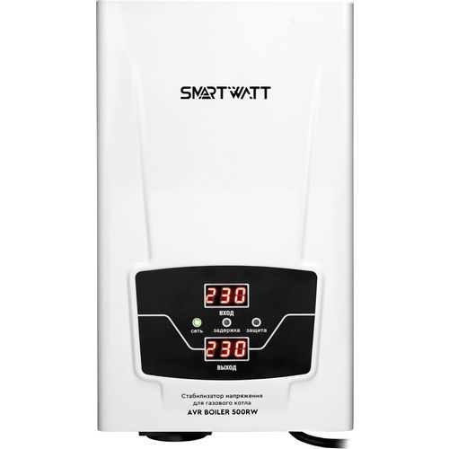 Стабилизатор напряжения SMARTWATT AVR Boiler 500RW белый [4512020020004]