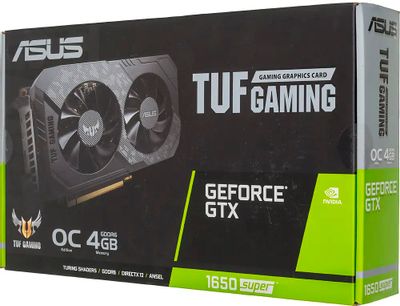 Видеокарта ASUS NVIDIA GeForce GTX 1650SUPER TUF-GTX1650S-O4G