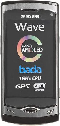 Смартфон Samsung Wave GT-S8500I,  черный