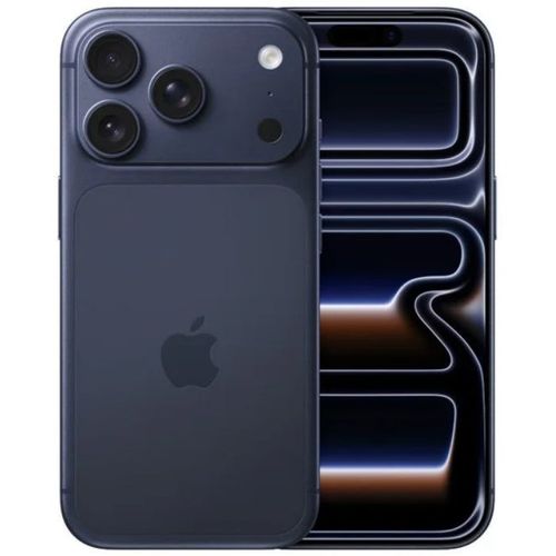 Смартфон Apple iPhone 17 Pro 256Gb, 6.3", OLED, 120Гц, 2 eSIM, темно-синий