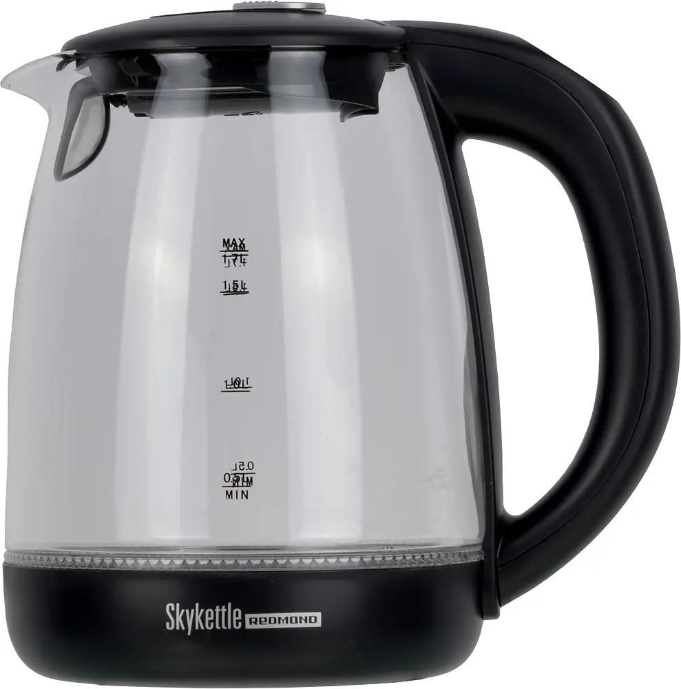 Отзывы на Чайник электрический Redmond RK-G210S SkyKettle, 2200Вт, черный  матовый в интернет-магазине СИТИЛИНК (1016031)