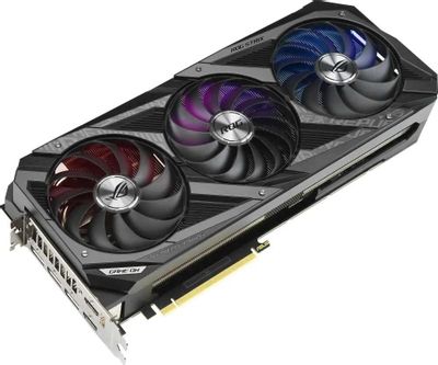 ASUS NVIDIA GeForce RTX 3090 ROG-STRIX-RTX3090-O24G-GAMING 24ГБ
