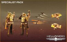 Изображение товара Дополнение к игре Helldrivers Specialist Pack для ПК с русской локализацией