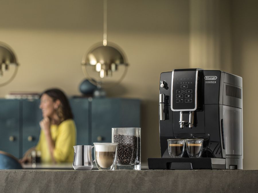 Кофемашина de'Longhi ECAM 350.15.B dinamica черный. ECAM 350.15 кофемашина Делонги. Delonghi кофемашина 350.50.b.