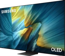 65" Телевизор Samsung QE65S95FAUXRU OLED, 4K Ultra HD, СМАРТ ТВ, Tizen OS, черный графит