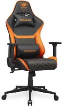 Изображение товара Кресло игровое COUGAR Armor One V2, экокожа, до 120кг, топ-ган, регулируемые 4D подлокотники, черный/оранжевый Изображение товара Кресло игровое COUGAR Armor One V2, экокожа, до 120кг, топ-ган, регулируемые 4D подлокотники, черный/оранжевый