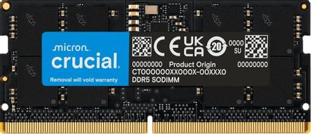 Оперативная память Crucial CB16GS4800 DDR5 -  1x 16ГБ 4800МГц, для ноутбуков (SO-DIMM),  OEM