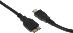 Кабель Buro USB Type-C (m) -  micro USB 3.0 B (m)