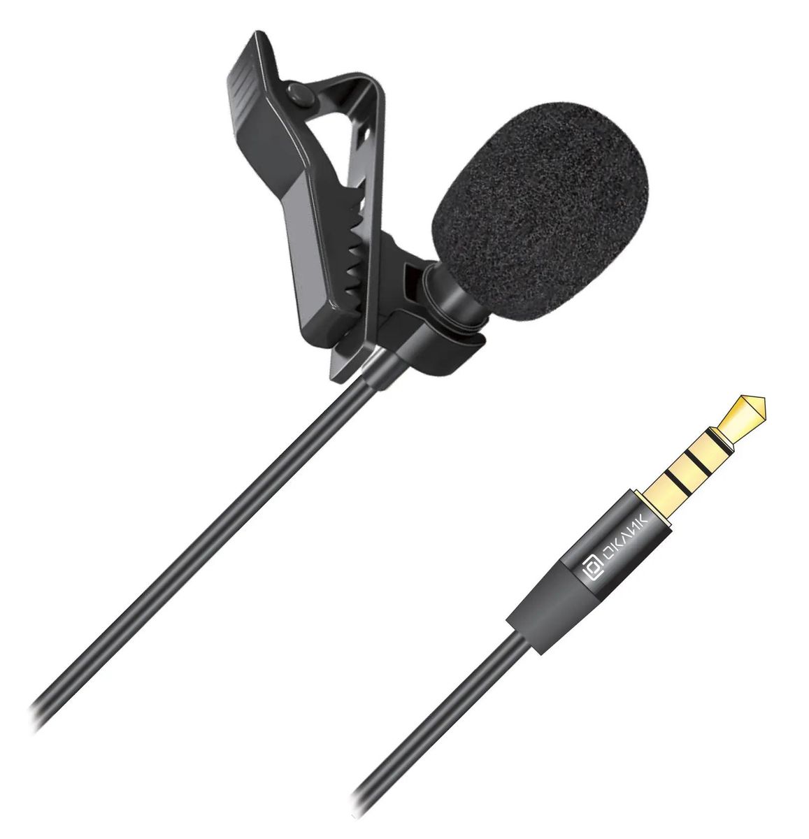 Микрофон Oklick MP-M400,  черный