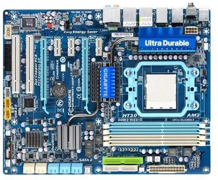 Материнская плата Gigabyte GA-MA790FXT-UD5P, SocketAM3, AMD 790FX, ATX, Ret
