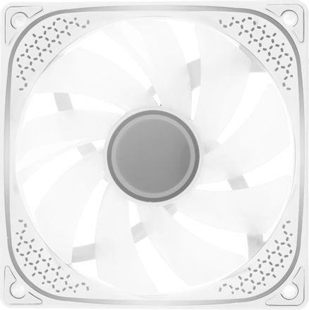 Вентилятор Accord ACC-YH12 120мм, 4-pin, 1500об/мин, 27.5 дБ, ARGB, белый, brown box [acc-yh12 argb white]