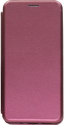 Чехол (флип-кейс) PERO WM-0433-BY, для Xiaomi Redmi 14C, бордовый