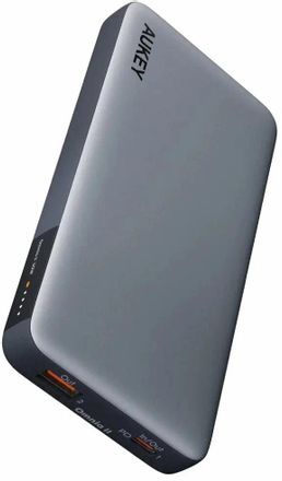 Внешний аккумулятор (Power Bank) AUKEY Sprint X PB-Y41,  10000мAч,  серый [apb-pb-y41]
