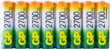 Изображение товара Аккумуляторные батарейки GP 270AAHC 16 шт. 2700мАч NiMH AA