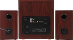 Колонки Bluetooth Edifier S350DB,  2.1,  коричневый/ орех