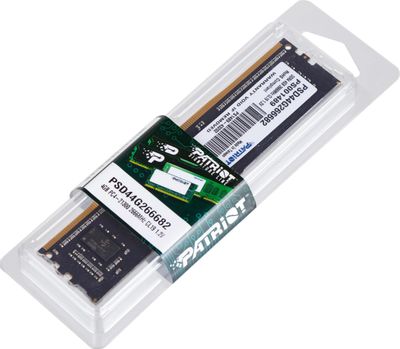 Оперативная память Patriot PSD44G266682 DDR4 - 1x 4ГБ 2666МГц