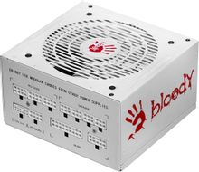 Изображение товара Блок питания BLOODY BD-PS750G 750Вт ATX белый с активным PFC, сертификация 80 PLUS GOLD