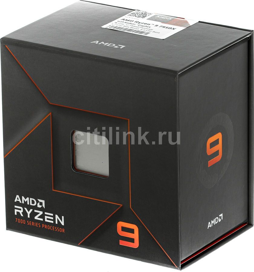 Процессор AMD Ryzen 7950X, SocketAM5, BOX (без кулера) [100-100000514wof]  – купить в Ситилинк 1869669