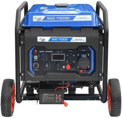 Бензиновый генератор ТСС SGG 7000Ei, 220/12 В, 7.5кВт