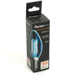 Лампа LED FERON E14, свеча, 8Вт, одна шт.