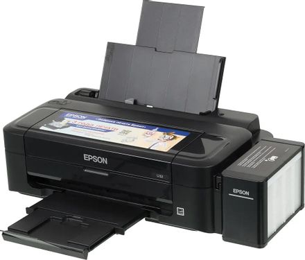 Принтер струйный Epson L132 цветная печать, A4, с СНПЧ цвет черный [c11ce58403]
