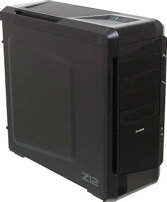 Обзор товара корпус ATX Zalman Z12, Midi-Tower, без БП, черный (767425