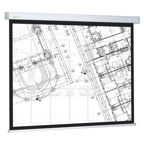 Экран Cactus Wallscreen CS-PSW-104×186, 186х104.6 см, 16:9, настенно-потолочный белый