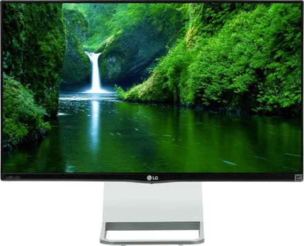 24" Монитор LG 24MP77HM-P,  1920x1080,  IPS,  2хHDMI,  черный и серебристый [24mp77hm-p.aruz]