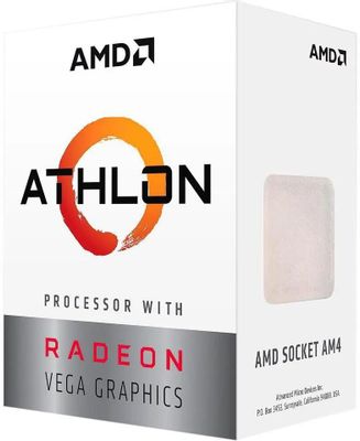 Процессор AMD Athlon 200GE, AM4,  BOX [yd200gc6fbbox]