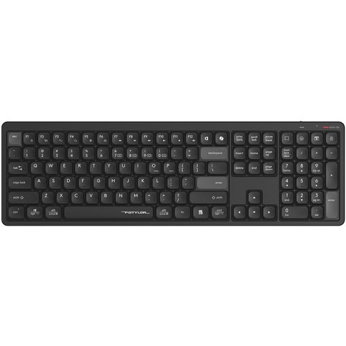 Клавиатура A4TECH Fstyler FBX55C, беспроводная, USB, Bluetooth/Радиоканал, ножничная, черный