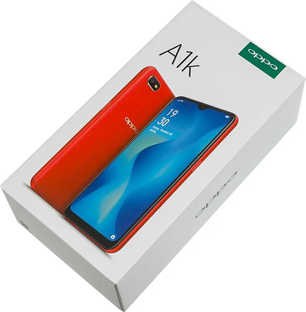 Характеристики Смартфон OPPO A1k 32Gb, CPH1923, красный (1189758) смотреть  в СИТИЛИНК