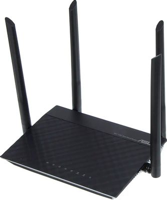 Wi-Fi роутер ASUS RT-AC1200RU,  AC1200,  черный