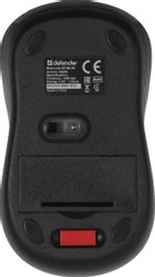 Мышь беспроводная Defender Bit MB-205, USB, черный