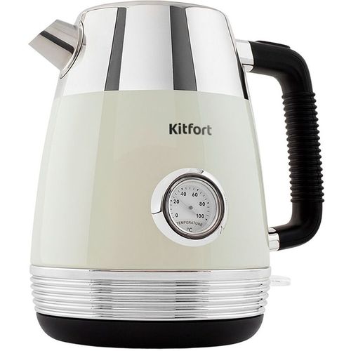 Чайник электрический KitFort КТ-633-3, 1.7л, металл/пластик