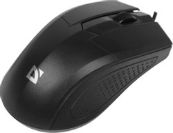 Мышь проводная Defender Optimum MB-270 PRO, USB, черный