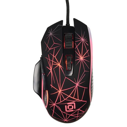 Мышь проводная Oklick 935G STARFALL, игровая, оптическая, USB, 3200dpi, черный [1012156]