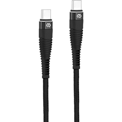 Кабель Digma USB Type-C (m) — USB Type-C (m), 2м, 5A, черный [dg-usbс-c-2m-100w]