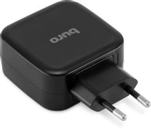 Изображение товара Сетевое зарядное устройство BURO TJ-286B Smart с 4 USB-A, 25Вт