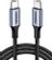 Изображение товара Кабель UGREEN US316,  USB Type-C (m) -  USB Type-C (m),  1м,  5A,  черный [70427]
