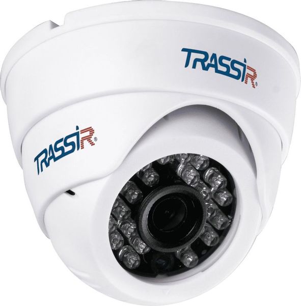 Камера видеонаблюдения IP Trassir TR-D8121IR2W,  1080p,  2.8 мм,  белый [tr-d8121ir2w (2.8 mm)]