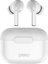 Изображение товара Беспроводные внутриканальные наушники PERO PTWS06W Bluetooth 5.1 белый